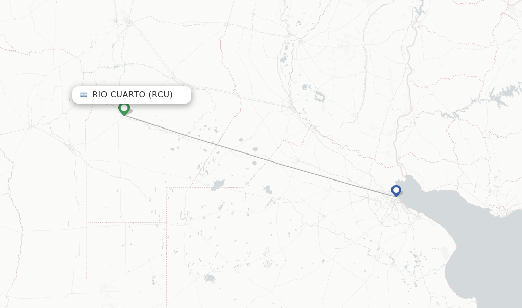 Aerolineas Argentinas flights from Rio Cuarto, RCU - FlightsFrom.com