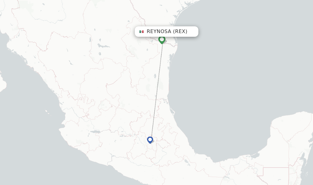 Aeromexico flights from Reynosa, REX - FlightsFrom.com