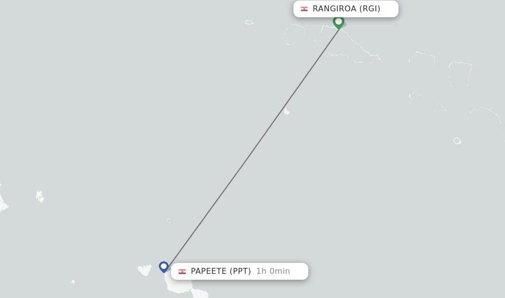 Direct Non Stop Flights From Rangiroa To Papeete Schedules 8629