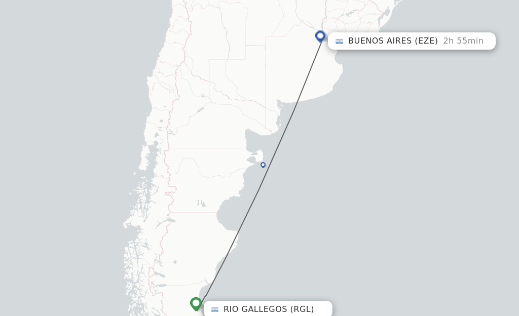 Direct Non Stop Flights From Rio Gallegos To Buenos Aires Schedules 3047