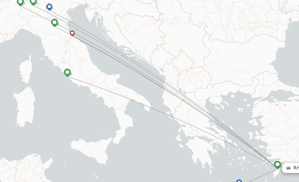 Neos Flights From Rhodes, RHO - FlightsFrom.com