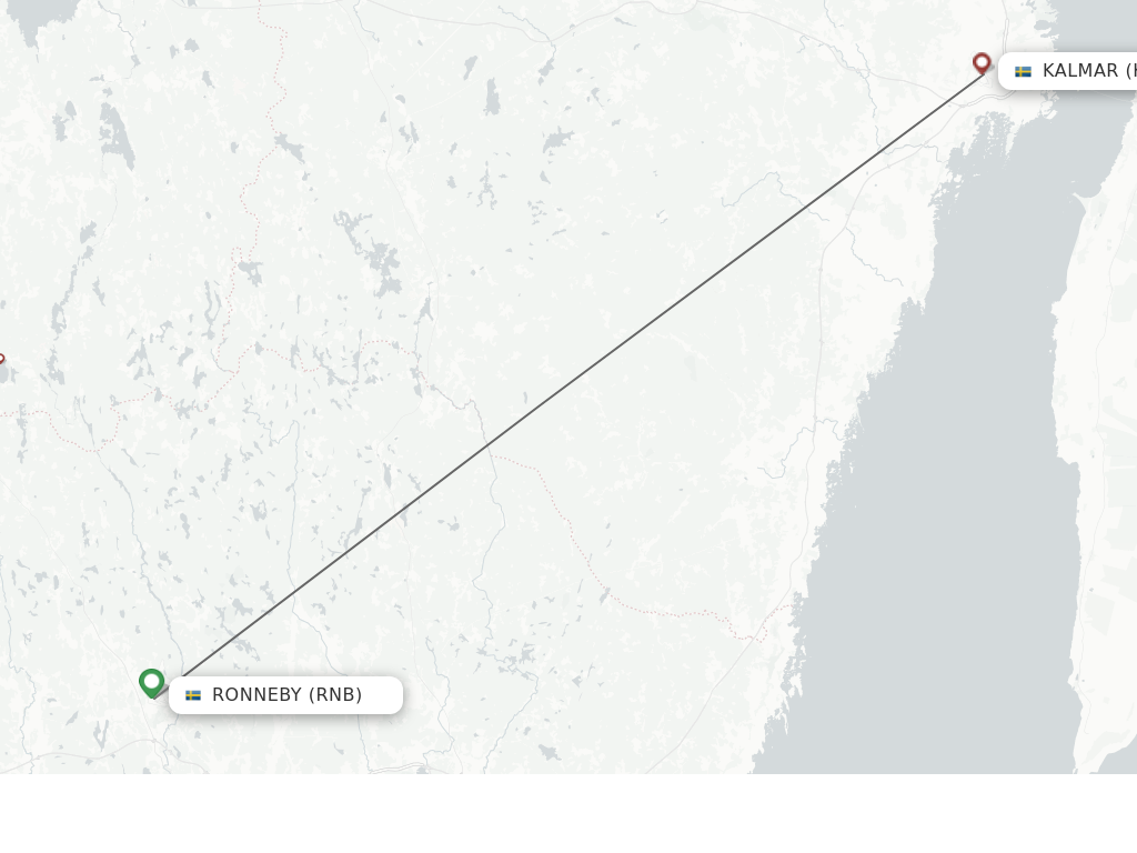 Direct (non-stop) flights from Kalmar to Ronneby - schedules ...