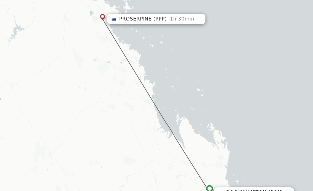 Direct Non Stop Flights From Rockhampton To Proserpine Schedules 