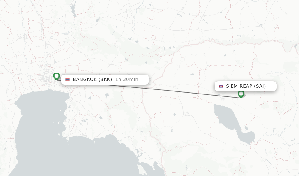 Direct Non Stop Flights From Bangkok To Siem Reap Schedules 6408