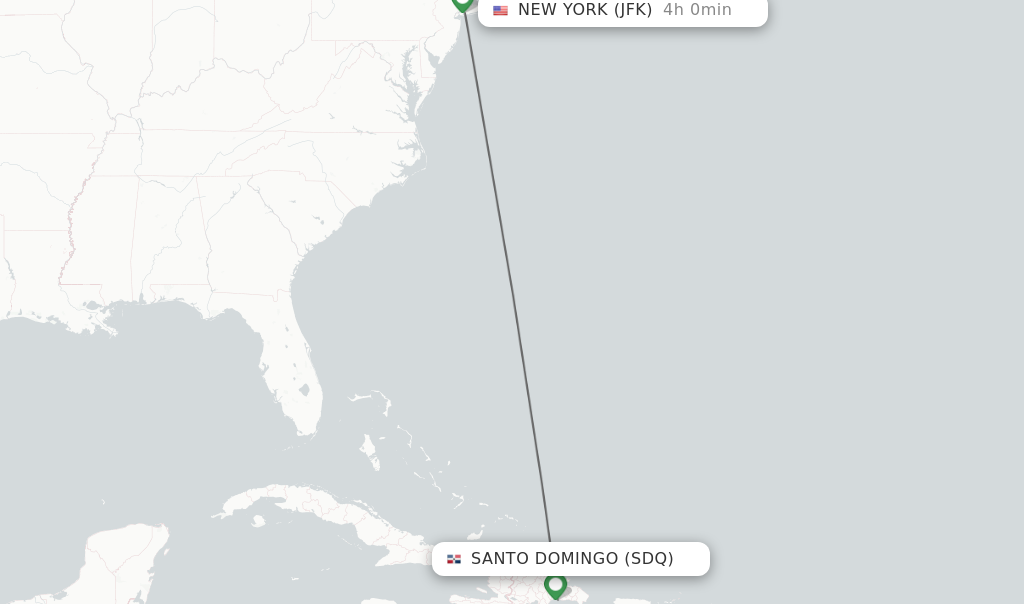 new york to santo domingo google flights