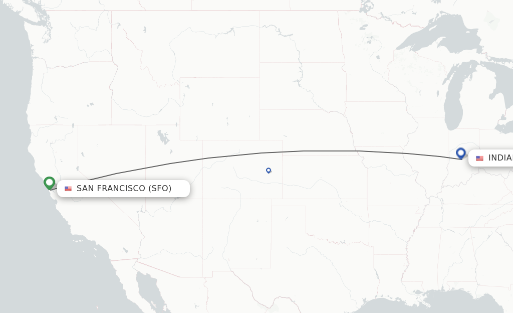 air travel indianapolis to sacramento