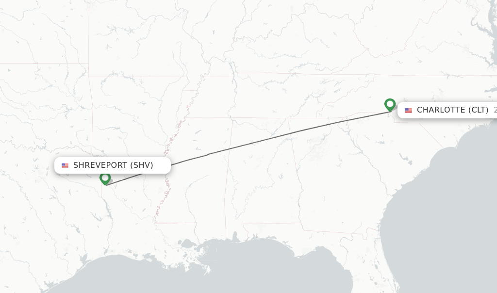 Direct Non Stop Flights From Shreveport To Charlotte Schedules 5797