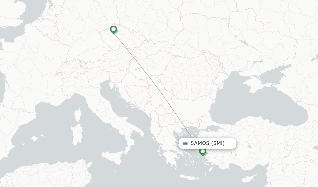 SmartWings flights from Samos, SMI