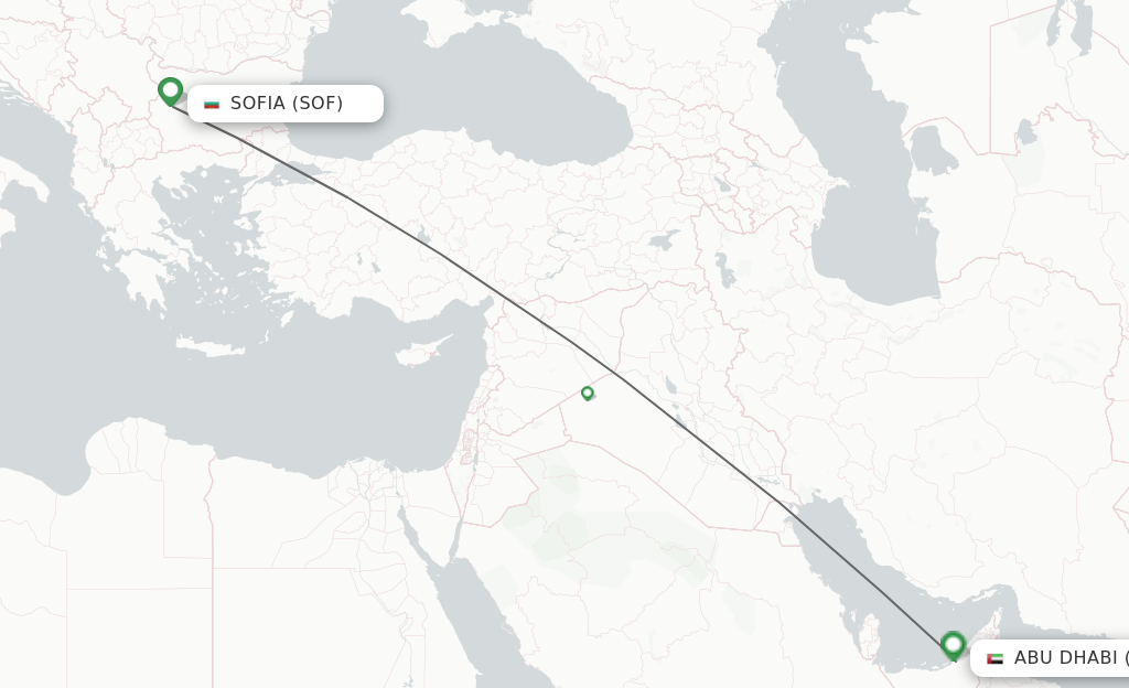 Direct Non Stop Flights From Sofia To Abu Dhabi Schedules 0721