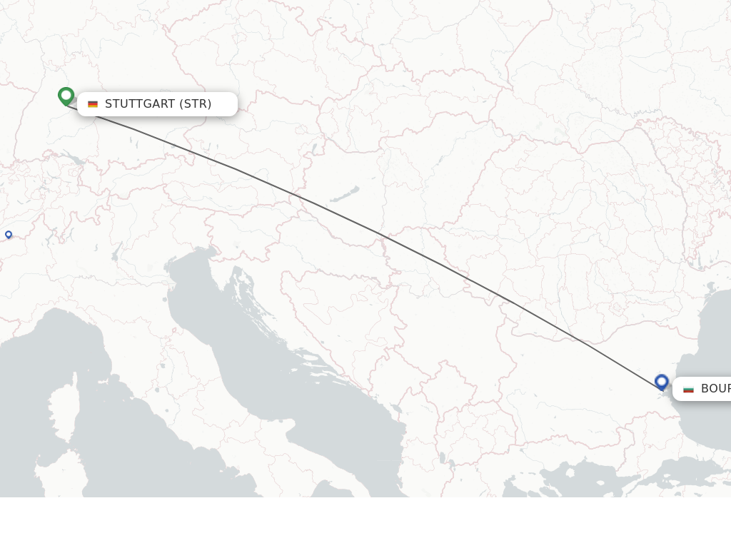 Direct (non-stop) flights from Stuttgart to Burgas - schedules ...