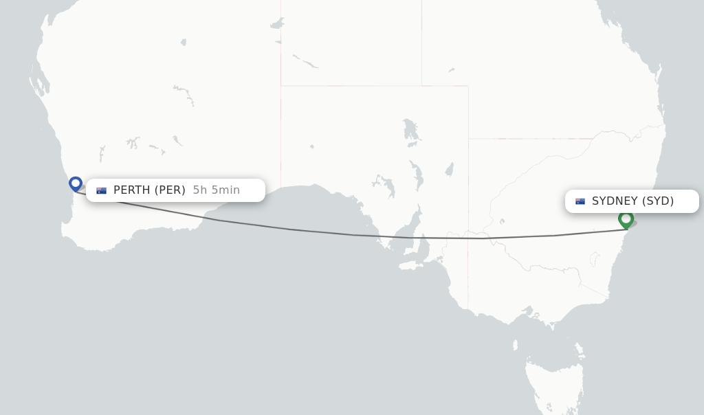 Direct non stop Flights From Sydney To Perth Schedules 