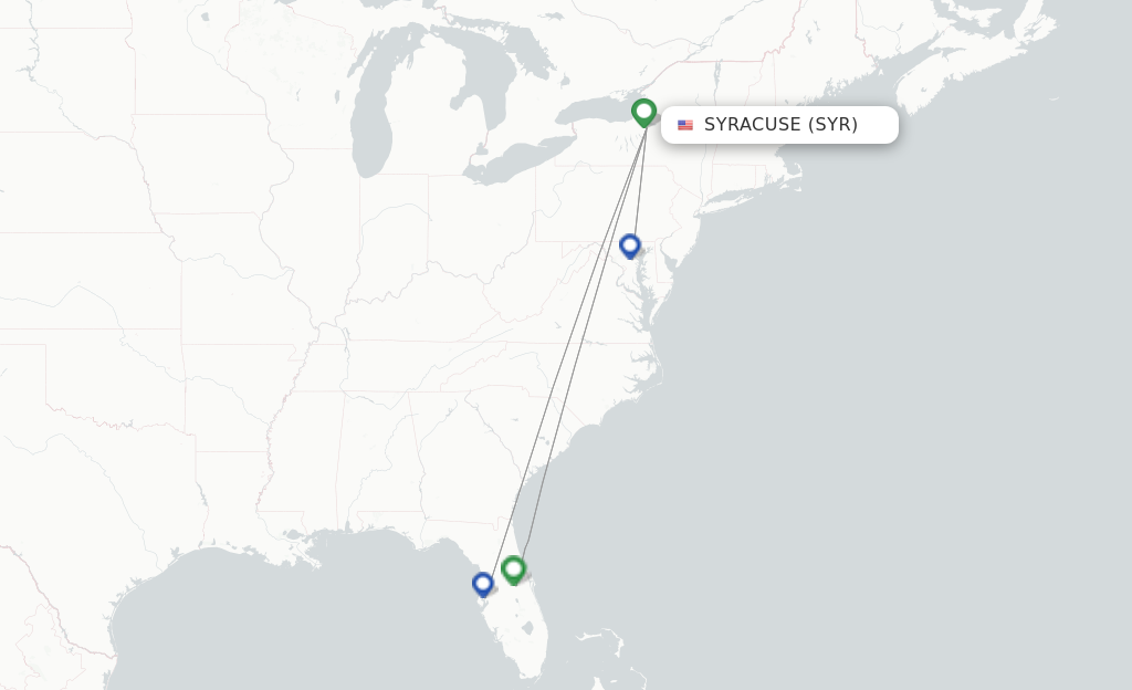 Southwest flights from Syracuse SYR FlightsFrom