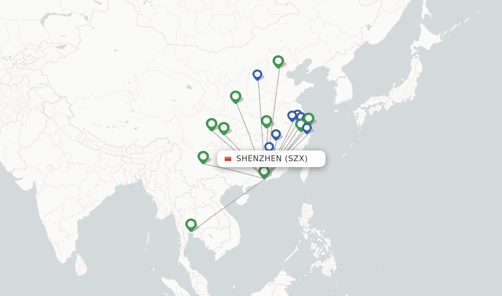 China Eastern flights from Shenzhen, SZX - FlightsFrom.com