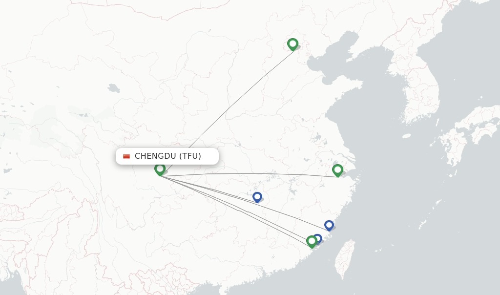 Xiamen Airlines Flights From Chengdu, Tfu - Flightsfrom.com