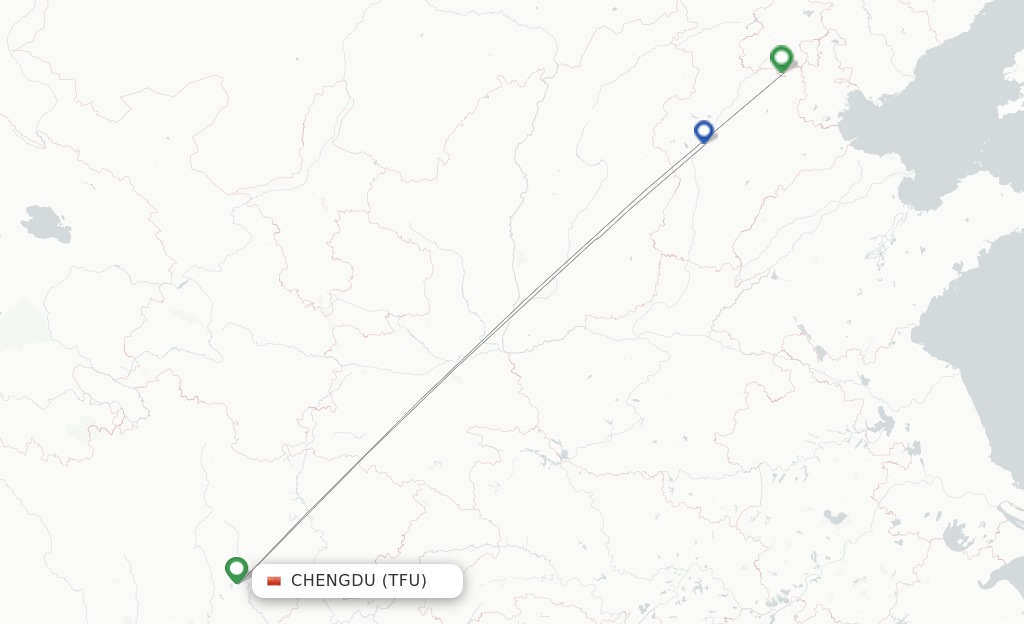 Hebei Airlines flights from Chengdu, TFU - FlightsFrom.com