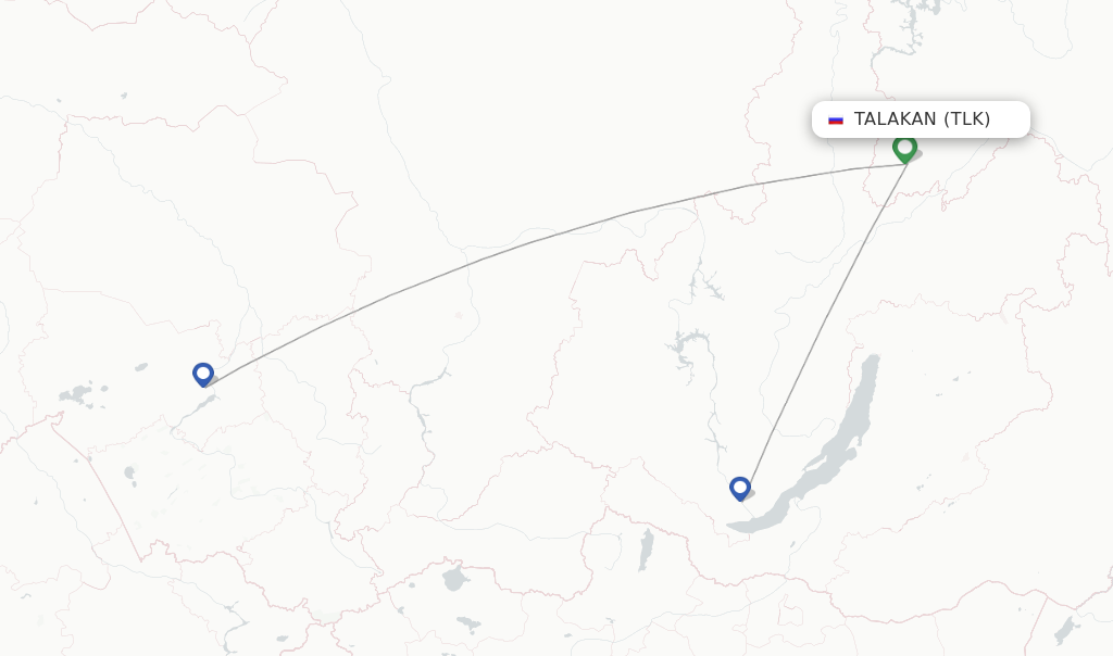 S7 Airlines flights from Talakan, TLK - FlightsFrom.com