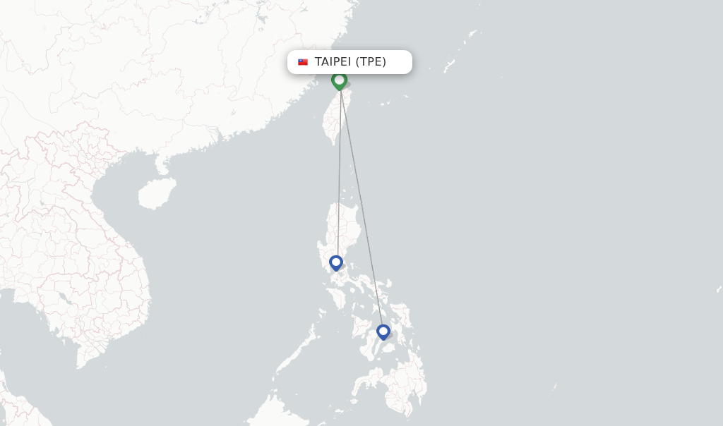 Philippines AirAsia Flights From Taipei, TPE - FlightsFrom.com