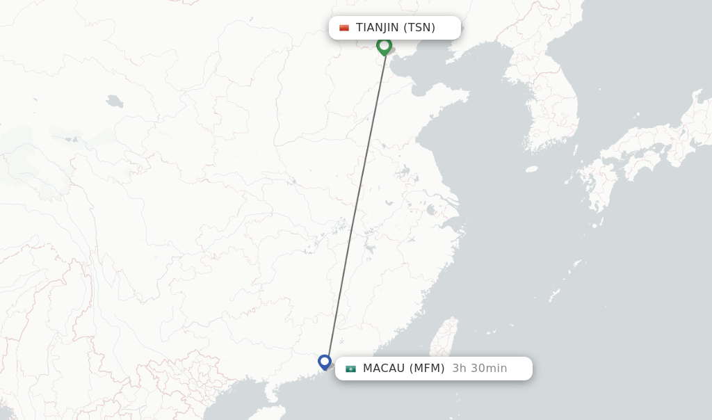 Direct Non Stop Flights From Tianjin To Macau Schedules 8616