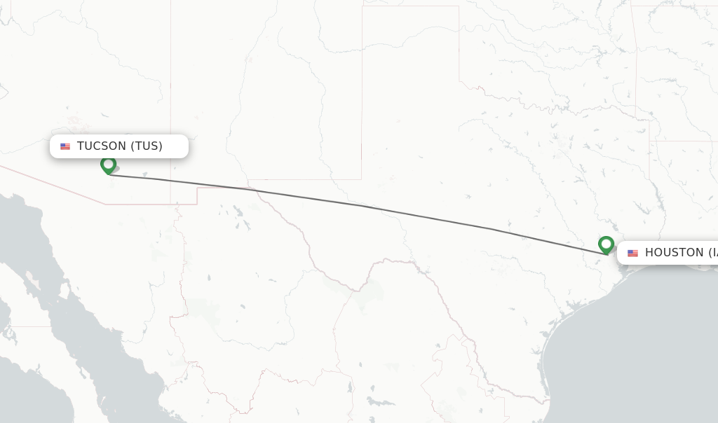 Direct non stop flights from Tucson to Houston schedules