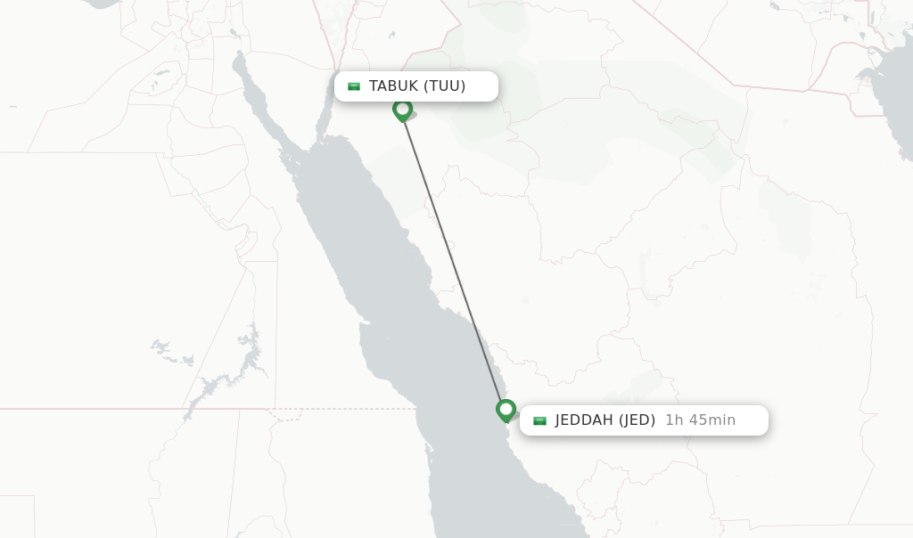 Direct (non-stop) flights from Tabuk to Jeddah - schedules ...