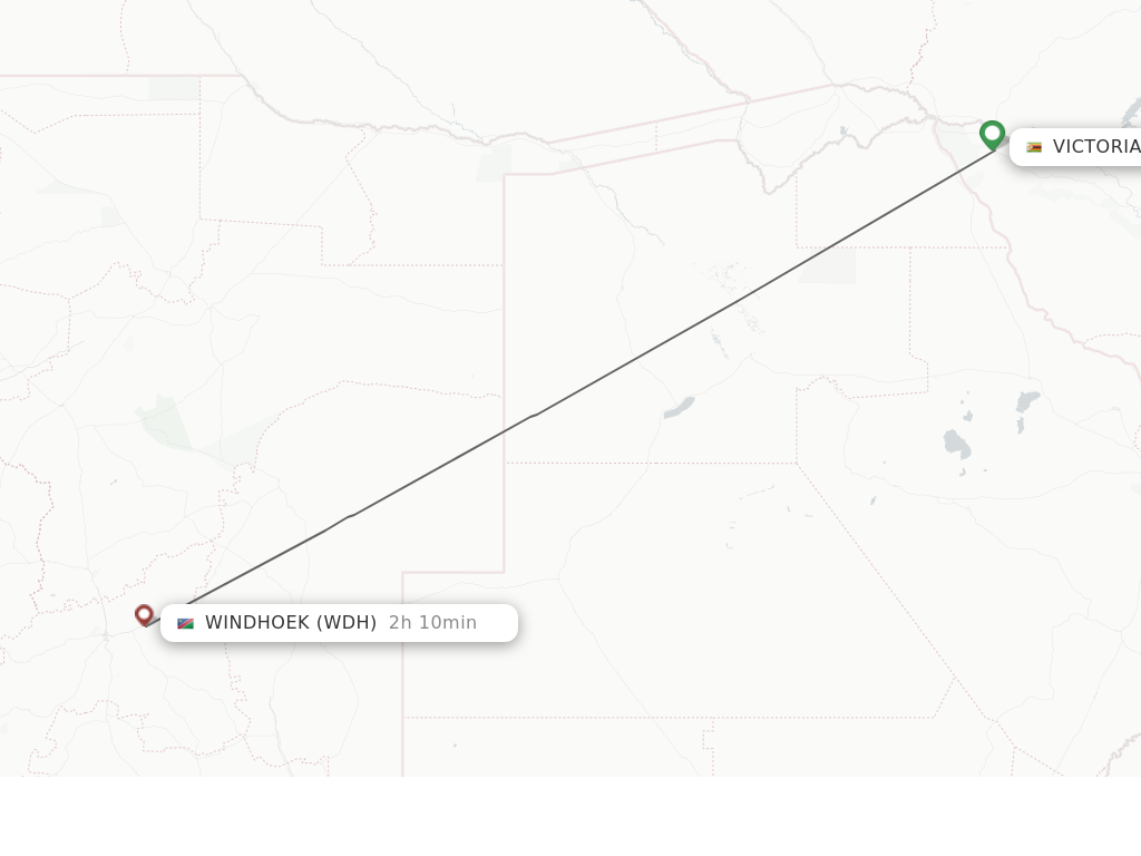 Direct Non Stop Flights From Victoria Falls To Windhoek Schedules   VFA WDH 