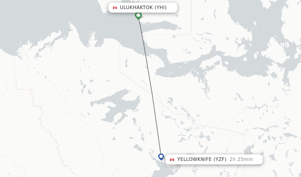 Direct Non Stop Flights From Ulukhaktok To Yellowknife Schedules 2229