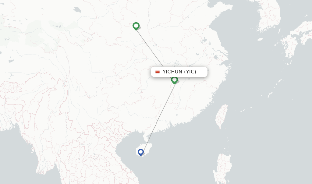 Beijing Capital Airlines flights from Yichun, YIC - FlightsFrom.com