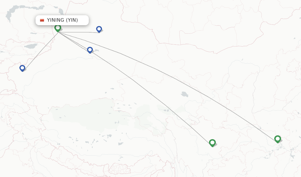 China Southern flights from Yining, YIN - FlightsFrom.com