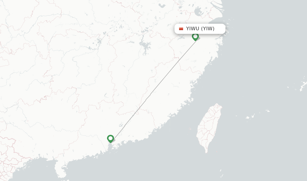 Donghai Airlines Flights From Yiwu, YIW - FlightsFrom.com