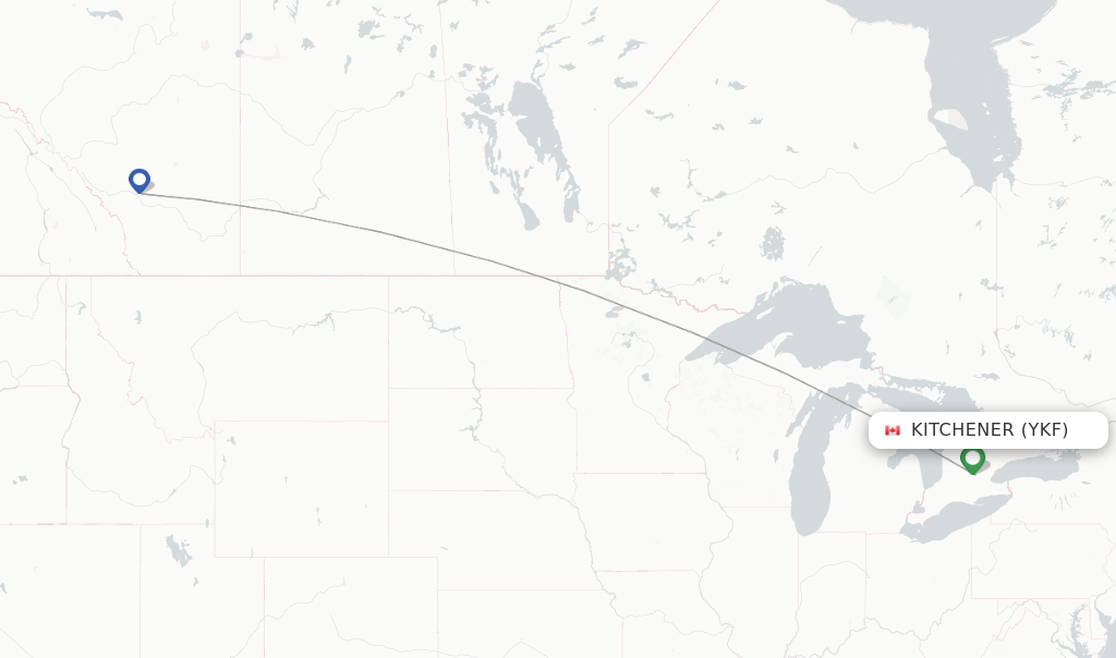 WestJet Flights From Kitchener YKF FlightsFrom Com   YKF WS 