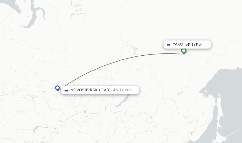 Direct Non Stop Flights From Yakutsk To Novosibirsk Schedules FlightsFrom Com