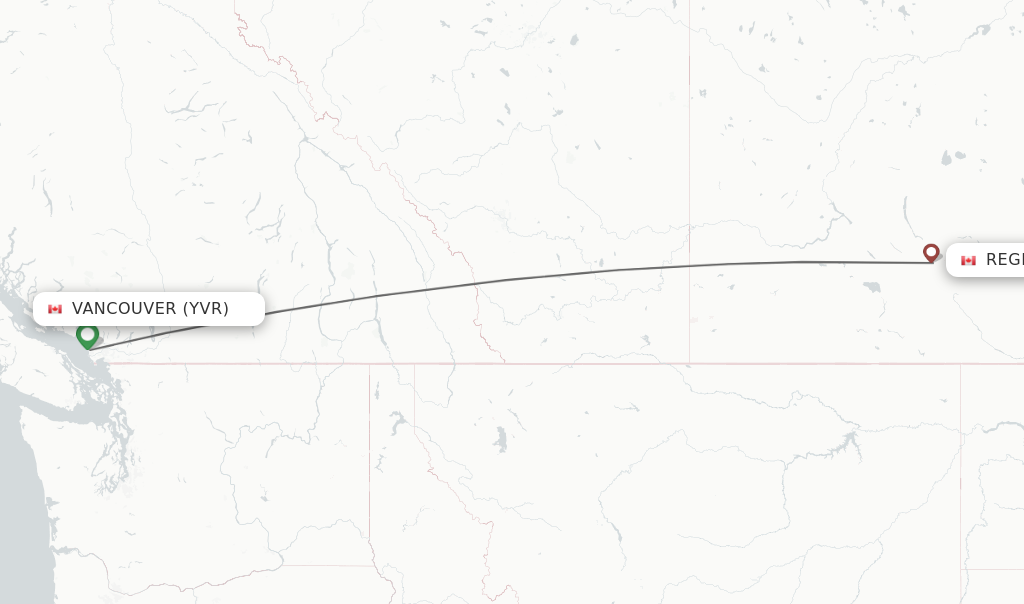 Direct Non Stop Flights From Vancouver To Regina Schedules 3113