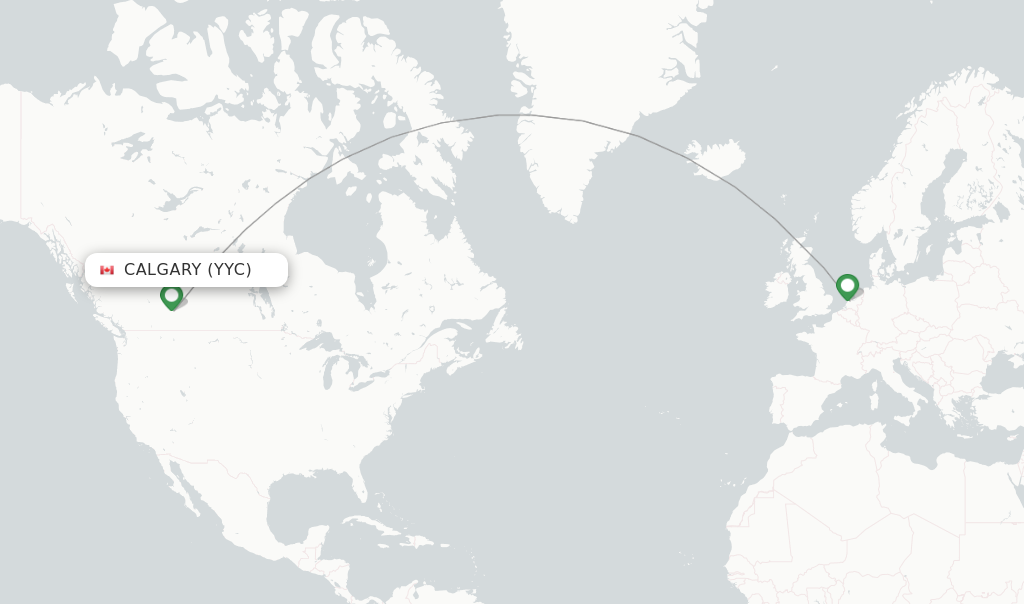 KLM flights from Calgary YYC FlightsFrom