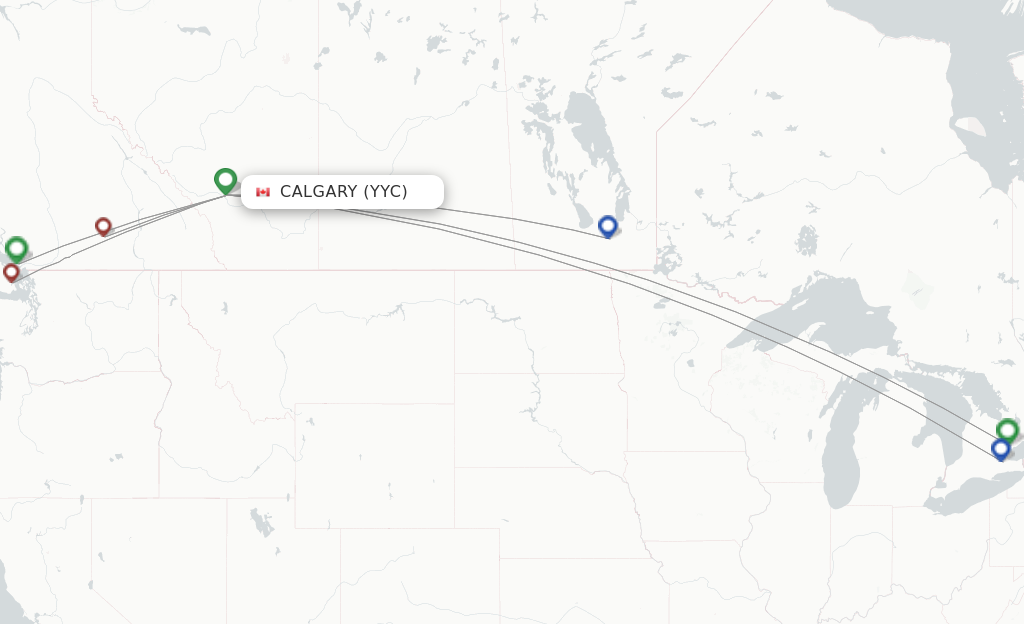 Kish Air flights from Calgary, YYC