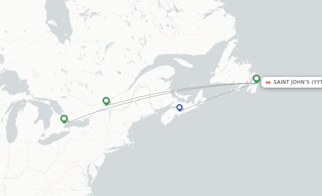 Air Canada flights from St. John s YYT FlightsFrom