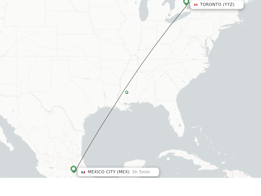 flights from toronto to playa del carmen mexico