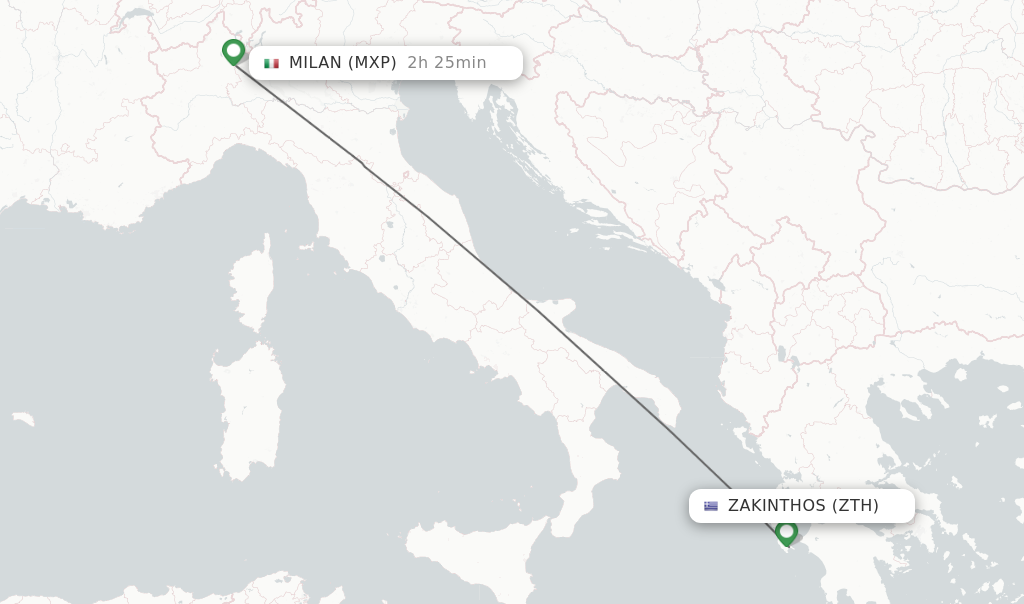 Direct Non Stop Flights From Zakinthos To Milan Schedules 5781